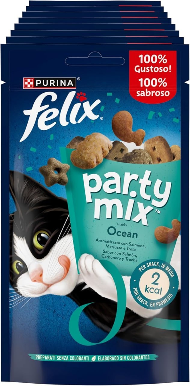 Felix Purina Party Salmone Merluzzo